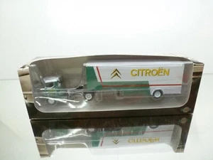 IXO MODELS CITROEN T55 TRUCK - HYDROPNEUMATIQUE - GREEN+WHITE 1:43 - GOOD IN BOX - Picture 1 of 8