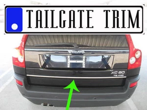 For Volvo XC90 XC70 03-07 2008-2014 2015-2017 Chrome Tailgate Trunk Trim Molding - Picture 1 of 6