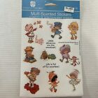 Vintage American Greetings Strawberry Shortcake Scratch N Sniff Sticker Sheets 2