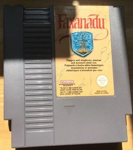 FAXANADU - CARTOUCHE SEULE 100% ORIGINALE NINTENDO NES PAL B FRA Cartridge only - Imagen 1 de 4