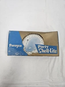 Paragon Victrylite Candle Co. Party Shell-lite Candle in scatola vintage 4,75x4,25 - Foto 1 di 4