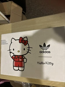 Adidas x Hello Kitty Forum niedrig schwarz weiß rosa ~ W US 6,5 GW7167 - BRANDNEU - Bild 1 von 5