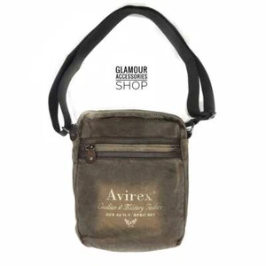 borsa Avirex tracolla in canvas e pelle CNV0H CROSSBODY L - Imagen 1 de 3