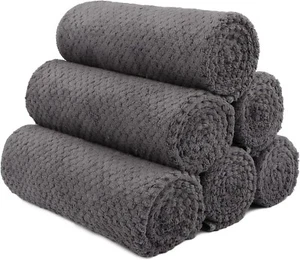 Paquete de 6 toallas de gimnasio - 16x27" microfibra absorbente secado rápido entrenamiento - Imagen 1 de 4