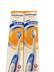 6 Arm & Hammer Spinbrush Pro Clean Dual Action Akku Zahnbürste, mittlere Borsten - Bild 1 von 4
