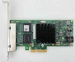 Dell Intel 0X8DHT i350-T4 4-Port PCIe Gigabit Ethernet Adapter Full Profile - Bild 1 von 4