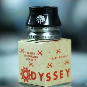 ODYSSEY BMX KONISCHES INTEGRIERTES FAHRRAD-HEADSET SCHWARZ PRIMO SONNTAG BSD - Bild 1 von 1
