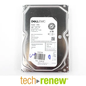 Dell  EMC 4TB HDD | 3.5" SAS | 4TB | 2HZ230-036 | ST4000NM017A | Server - Picture 1 of 1
