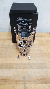 Vela perfumada decorativa Thompson Ferrier - Calavera de cerámica - Cromo*LEER* - Imagen 1 de 14