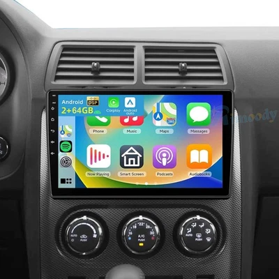For 2008-2014 Dodge Challenger 10" Android 15 Carplay Car Stereo Radio GPS 2+64G - Image 1 of 4