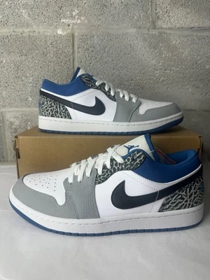 Nike Air Jordan 1 Low SE Blanco Azul Marino Tenis HOMBRE Talla 10.5 DM1199-140 Foto 1 de 4