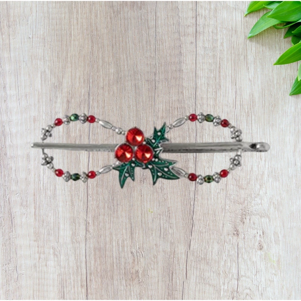 Lilla Rose Flexi - Clip 4895 Holly Barrette Nickel Plated - Image 1 of 1