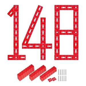 148Pcs Outlet Spacers for Electrical Box+10Pcs Screws,Electric  Receptacle7733 - Afbeelding 1 van 10