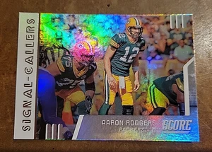 2019 Score Football AARON RODGERS Signal-Callers -GREEN BAY PACKERS- #SC-15 - Picture 1 of 1