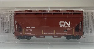 Micro Trains N Scale 092 00 220 Canadian National Covered Hopper D&TS 2636 - Picture 1 of 5