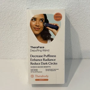 Varita Despuffing TheraFace Therabody - Tratamiento para el Cuidado de la Piel Frío y Calor (Índigo) - Imagen 1 de 12