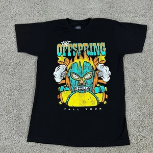 Offspring Shirt Mens Medium Black 2019 Fall Tour Concert Music Short Sleeve - Picture 1 of 9