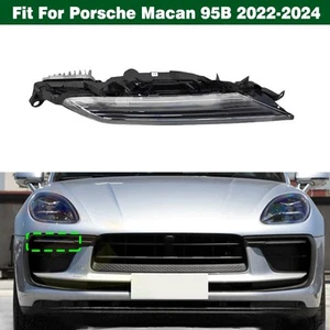 Right Front Bumper Fog Light Daytime Running Lamp For Porsche Macan 95B 2022-24 - Picture 1 of 11