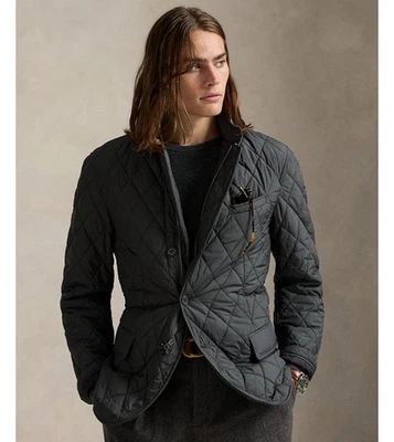 男式 Beaton 绗缝防水运动外套夹克 — 第 1/4 张图片