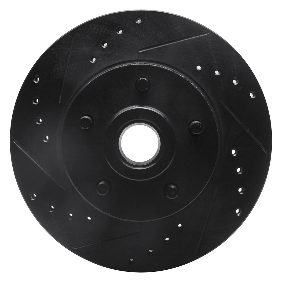 For Dodge Charger 73-76 Brake Rotor DFC Premium Drilled & Slotted Front Driver Foto 1 de 4