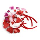 Love Heart Bopper Headband Valentines Day Hair Hoop Party Costume Photo Props