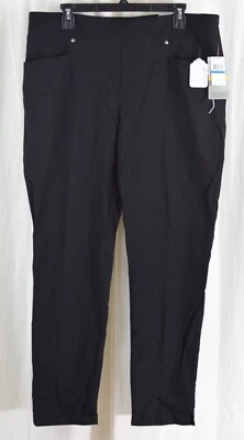 Pantalones de golf elásticos para mujer PGA TOUR con cintura negra talla XL Foto 1 de 3