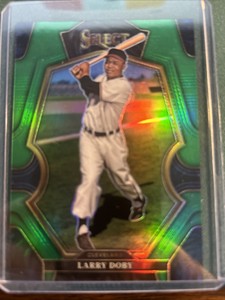 panini select Baseball green Larry Doby 4/5