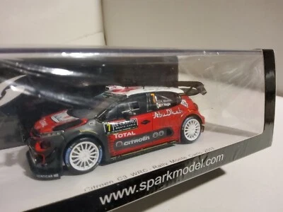1/43 Spark Citroen C3 WRC 2017 Monte Carlo Rally, Kris Meeke/Paul Nagle #7  Foto 1 de 3