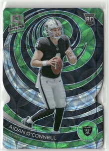 2023 Panini Spectra #174 Aidan O'Connell Neon Green Die Cut #/30 - Picture 1 of 2