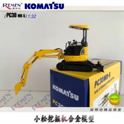 Komatsu PC30MR-5 Mini Hydraulic Excavator 1/32 Scale DieCast New in Original Box - Image 1 of 4