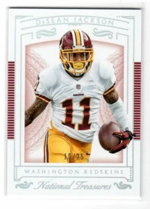 DeSean Jackson 2015 National Treasures HOLO SILVER Ser#d 10/25 - Picture 1 of 2