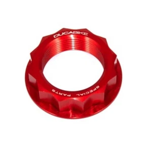 Ducabike Ducati Multistrada 950 / Enduro 1200 Rear Wheel Nut - Red - Picture 1 of 1