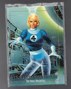 (1) 1992 Marvel Masterpieces Invisible Woman #39 By: Joe Jusko - Picture 1 of 2