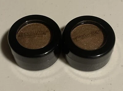 Lot of (2) Revolution Flawless Foils Eyeshadows OVERCOME - NO BOXES - Image 1 of 2
