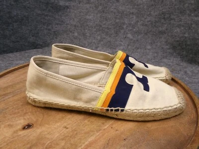 Tory Burch Laguna Espadrille 平底鞋 乐福鞋 Espadrille 天然多码 8.5 — 第 1/4 张图片
