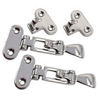 2pcs Smooth Marine Grade Clamp Stainless Steel Boat Hatch Latch With Screws