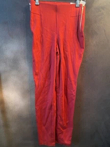 INC 2 NWT Glam Red Zip Side Women’s Skinny Leg Curvy Pants 🧡 - Picture 1 of 10