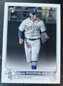 2022 Topps Factory Set Rookie Image Variation Julio Rodriguez RC #659 QTY avail - Imagen 1 de 1