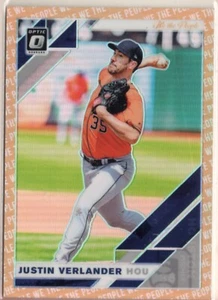 /76 Justin Verlander Astros 2019 Panini Donruss Optic We the People Prizm REF - Bild 1 von 2