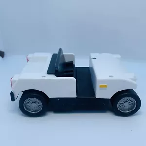 Roblox Jazwares White/black Toy Jeep Truck ROG0239-051922-MD/ Golf Cart No Top - Picture 1 of 6