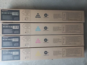 SHARP SET KYMC MX23GTBA + MX23GTCA + MX23GTMA + MX23GTYA MX2010U MX2130U MX2310U - Picture 1 of 3