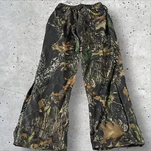 Scent Blocker Pants Mens Medium Brown Mossy Oak Camo Rain Blocker Hunting R1 - Picture 1 of 15