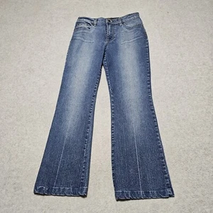 Relativity Jeans Womens 8 Blue Denim Bootcut Stretch Pocket med wash - Picture 1 of 11