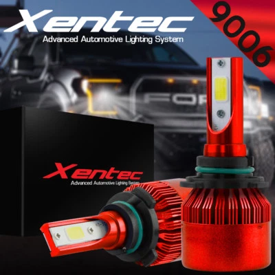 XENTEC LED HID Headlight kit 9006 White for 1990-2000 Chevrolet K3500 - Image 1 of 4
