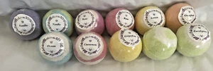 11 Assorted Bath Bombs 2"D - Picture 1 of 4