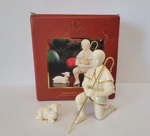 LENOX INNOCENCE NATIVITY SHEPHERD WITH LAMB - Picture 1 of 5