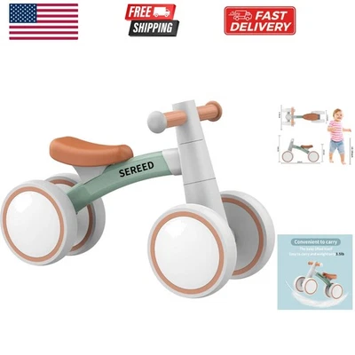 Bicicleta de Equilibrio para Bebé para 1 Viejo Niños Niñas 12-24 Niños Pequeños Bicicleta de Equilibrio, 4 Ruedas... Foto 1 de 4