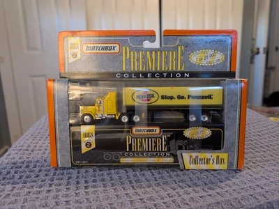 Caja de Coleccionistas Matchbox 1997 Kenworth Pennzoil Premiere Collection Rigs Serie 2 Foto 1 de 3