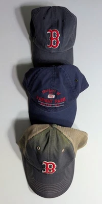 Paquete de 3 sombreros Boston Red Sox - Ajustable - Talla única para la mayoría Foto 1 de 4