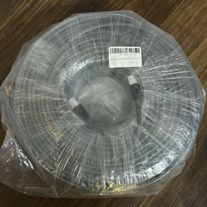 Câble Cat6 blindé Ethernet extérieur 400 pieds, enterrable résistant aux UV RJ45 - Photo 1/2